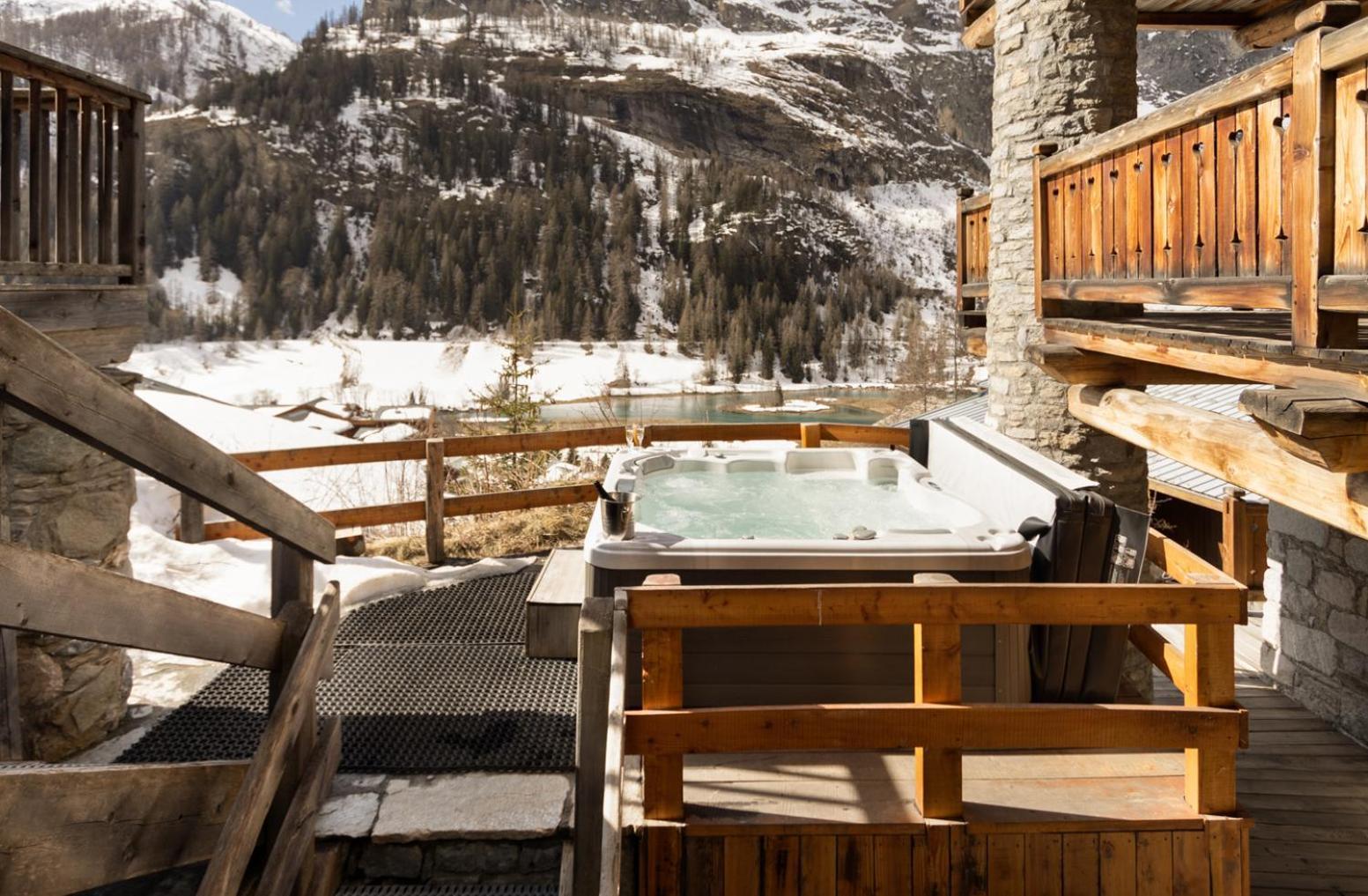 Chalet Panoramique By Chalet Chardons ティニュ エクステリア 写真